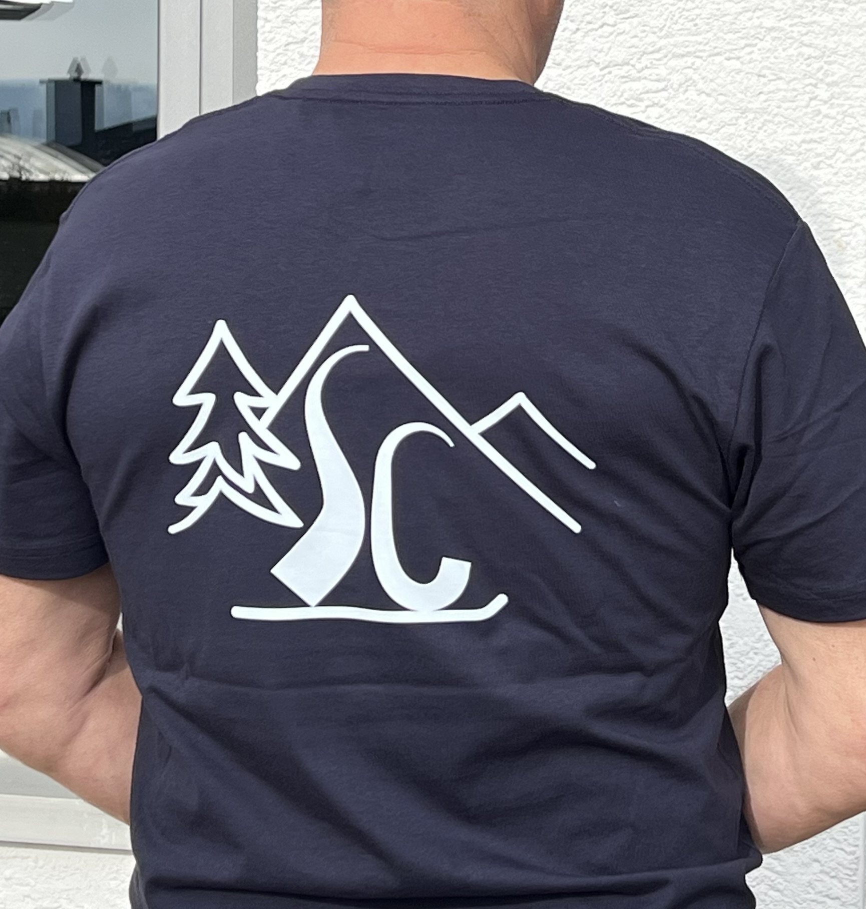 Herren T-Shirt navy blue