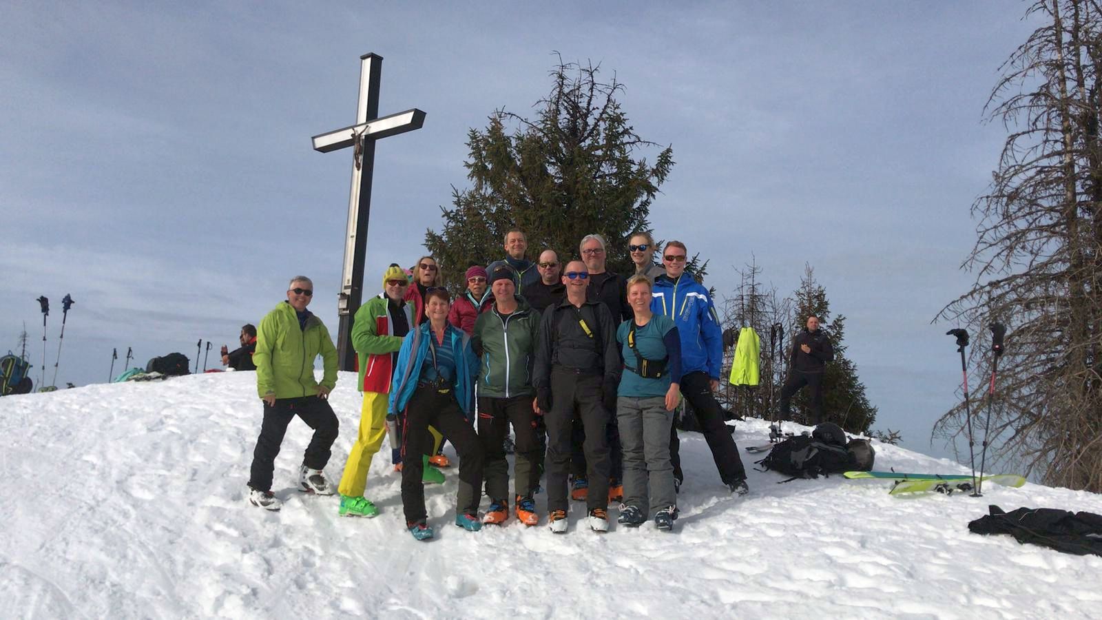 Gruppenbild Ochsenkopf 26.1.2020